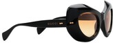 Thumbnail for your product : Gucci Oval-frame sunglasses