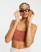 Thumbnail for your product : NATIVE YOUTH cami top in peach
