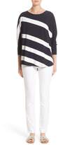 Thumbnail for your product : Lafayette 148 New York Stripe Sweater