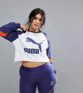 Thumbnail for your product : Puma Exclusive To ASOS Plus Cutout Sweatshirt
