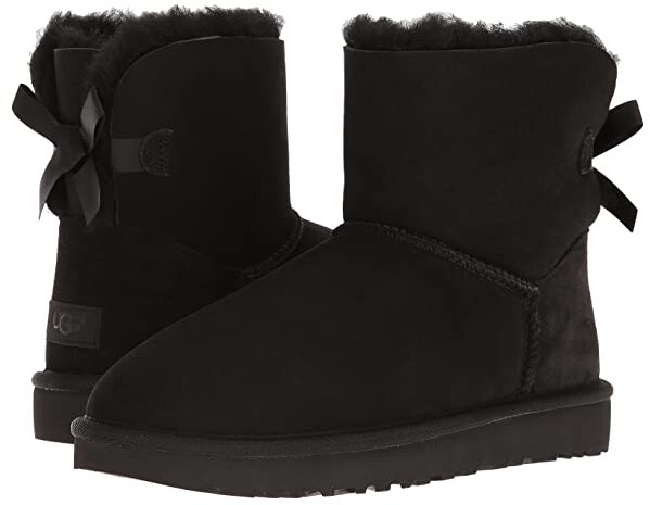 short black uggs with bows