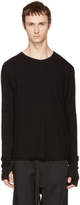 Thumbnail for your product : Nude:mm Black Long Sleeve T-Shirt
