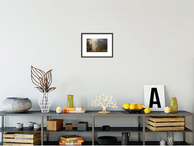 1000Museums Sierra Nevada MorningAlbert Bierstadt -Framed Giclee Print