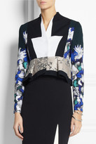 Thumbnail for your product : Peter Pilotto F printed cotton-blend jacket