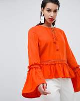 Thumbnail for your product : Y.A.S Frill Detail Top