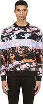 Thumbnail for your product : Givenchy Pink & Black Camo Flower Mixed Print Sweater