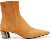 Thumbnail for your product : Jil Sander Suede Chelsea Boots - Mustard