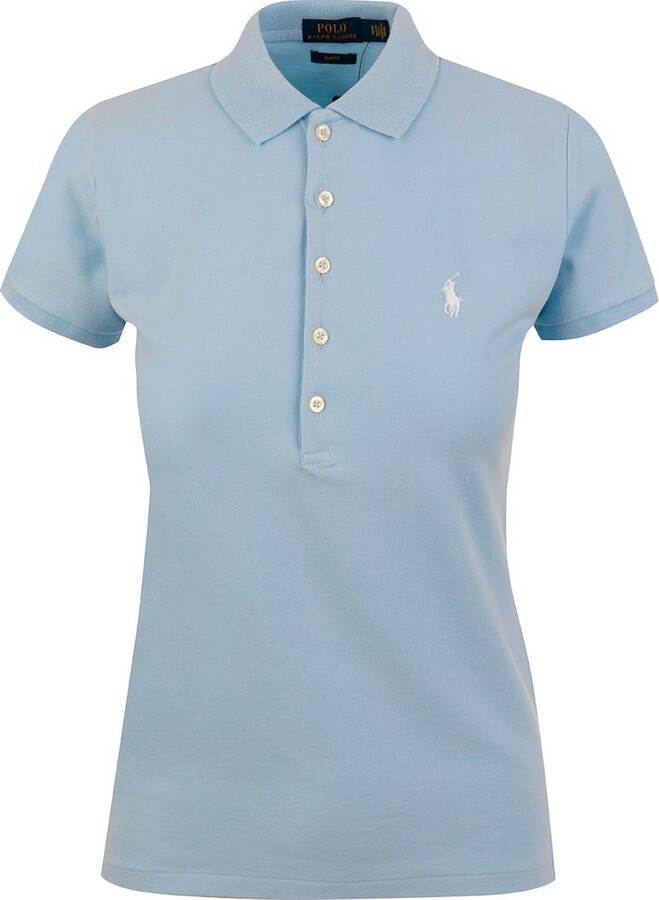 Ralph Lauren Polo Logo Embroidered Polo Shirt - ShopStyle