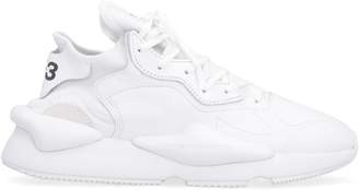 Y-3 Y 3 Kaiwa Techno-fabric And Leather Sneakers