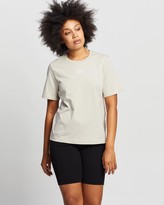 Thumbnail for your product : Reebok Women's Grey Basic T-Shirts - Classics Small Logo Tee - Size S at The Iconic