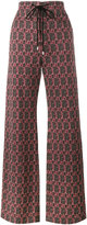 Céline - pantalon ample en maille - women - Soie/coton/Polyester - 40