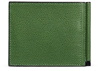 Valextra 'Simple Grip Spring' leather wallet