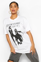Thumbnail for your product : boohoo Plus Fleetwood Mac Licensed T- Shirt