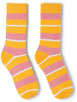 Thumbnail for your product : Marni Kids Yellow & Pink Stripes Socks