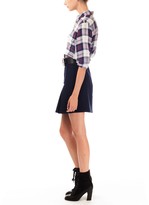 Thumbnail for your product : Carven Navy Nautical Skirt with Pleats