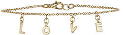 Accessorize Love Yourself Anklet