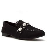 Thumbnail for your product : Qupid Regent Embellished Ballerina Flat