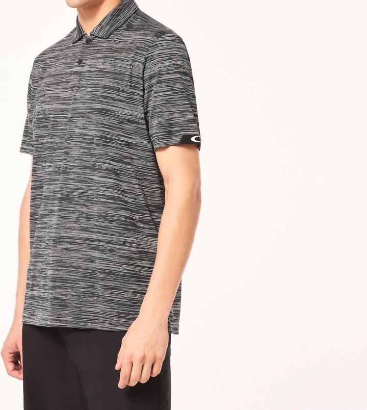 Oakley Gravity Pro Top In Blackout/white Heather