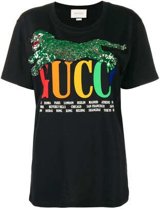 Gucci Cities print T-shirt