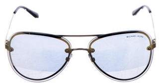 Michael Kors Mirrored Aviator Sunglasses