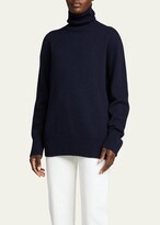 Thumbnail for your product : The Row Stepny Wool-Cashmere Turtleneck Top