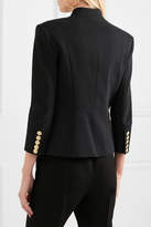 Thumbnail for your product : Pierre Balmain Embellished Twill Blazer - Black