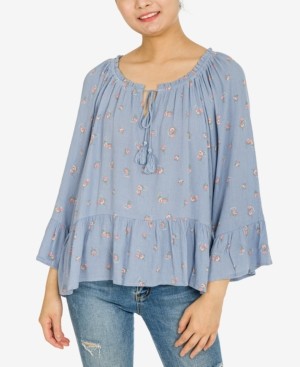 macys junior blouses