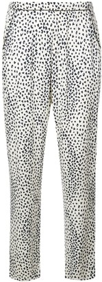 Fleur Du Mal Leopard Print Pyjama Bottoms
