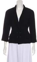 Thumbnail for your product : Chanel Wool Notch-Lapel Blazer