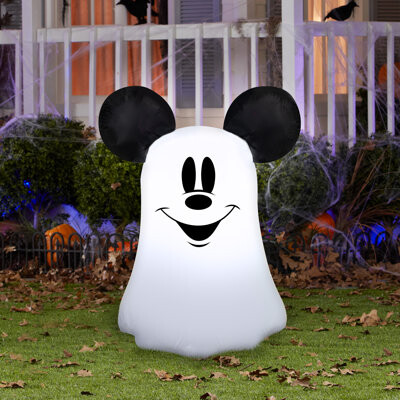 Airblown Stylized Mickey Ghost Disney