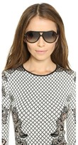 Thumbnail for your product : Marc by Marc Jacobs Oversized Aviator Sunglasses