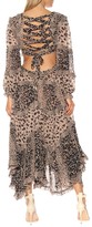 Thumbnail for your product : Zimmermann Allia leopard-print cut-out dress