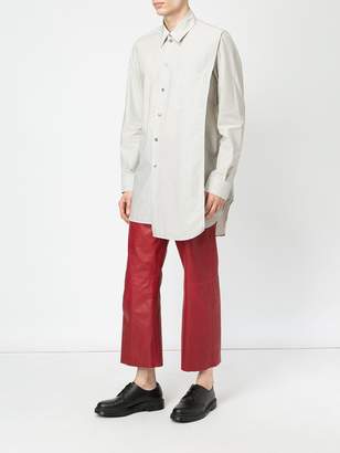 Ann Demeulemeester Grise asymmetric oversized shirt