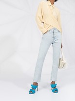 Thumbnail for your product : Ssheena Long Sleeve Draped Front Shirt