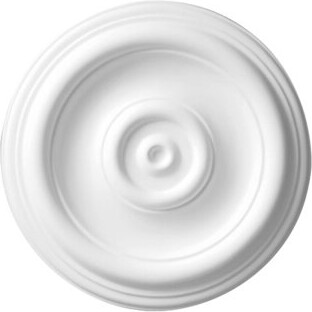 Architectural Products by Outwater L.L.C. 12 in x 1-1/8 in Plain Polyurethane Ceiling Medallion