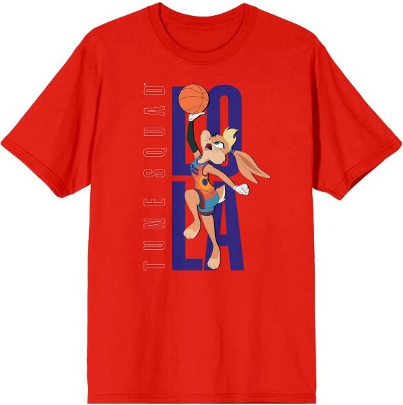 Space Jam SpaceJam2:ANewLegacyLolaBunnyRedMen'sShortSleeveT-shirt-3XL