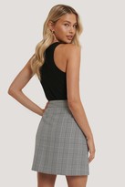 Thumbnail for your product : NA-KD A-line Houndtooth Mini Skirt
