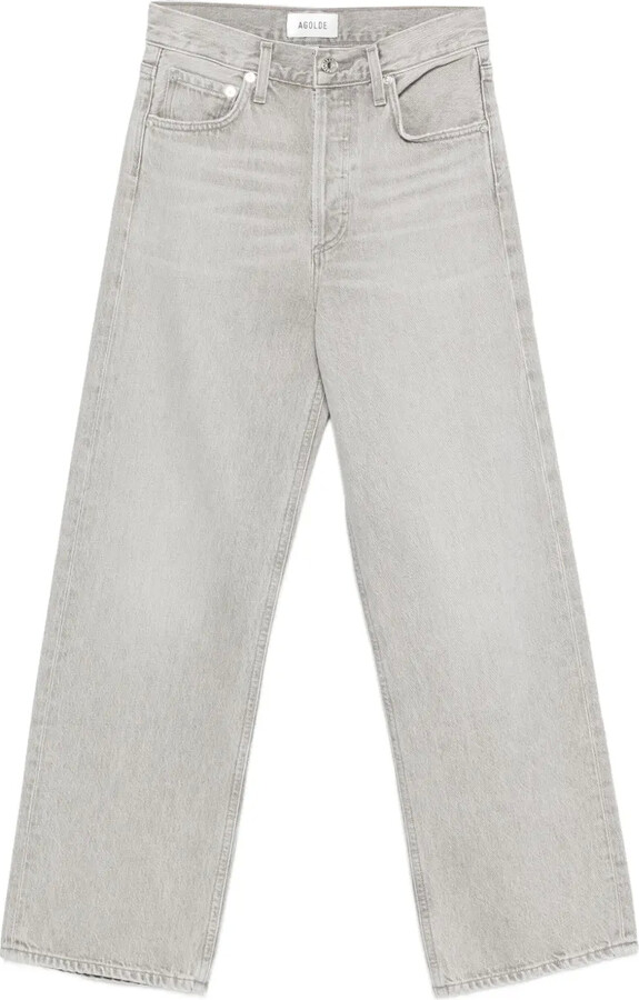 AGOLDE Five-Pocket Straight Jeans