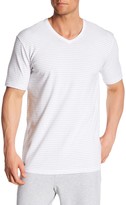 Thumbnail for your product : Lacoste Short Sleeve V-Neck Stripe Tee
