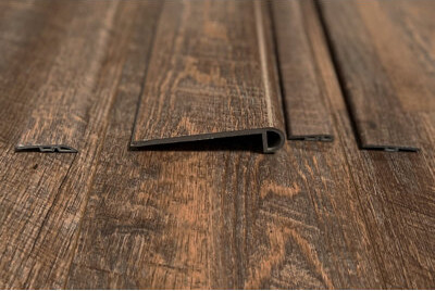 Majesta Vinyl 0.2” Thick x1.75” Wide x 94” Length T-Molding in Brown