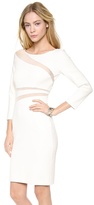 Thumbnail for your product : Catherine Malandrino Harper Dress with Cutout Mesh