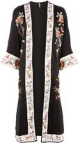 Thumbnail for your product : Topshop Longline embroidered kimono