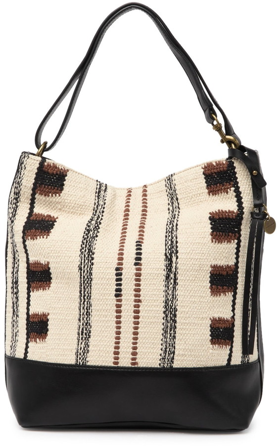 Lucky Brand Lina Woven Bucket Bag ShopStyle