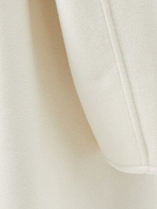 Raey Exaggerated-shoulder Wool Coat - White