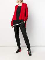 Thumbnail for your product : Rick Owens cropped draped cardigan