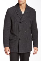 Thumbnail for your product : Andrew Marc New York 713 Andrew Marc Holmes Wool Blend Double Breast Coat