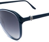 Thumbnail for your product : Cartier Double C Décor butterfly-frame sunglasses
