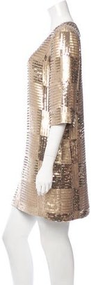 Jay Ahr Sequined Mini Dress