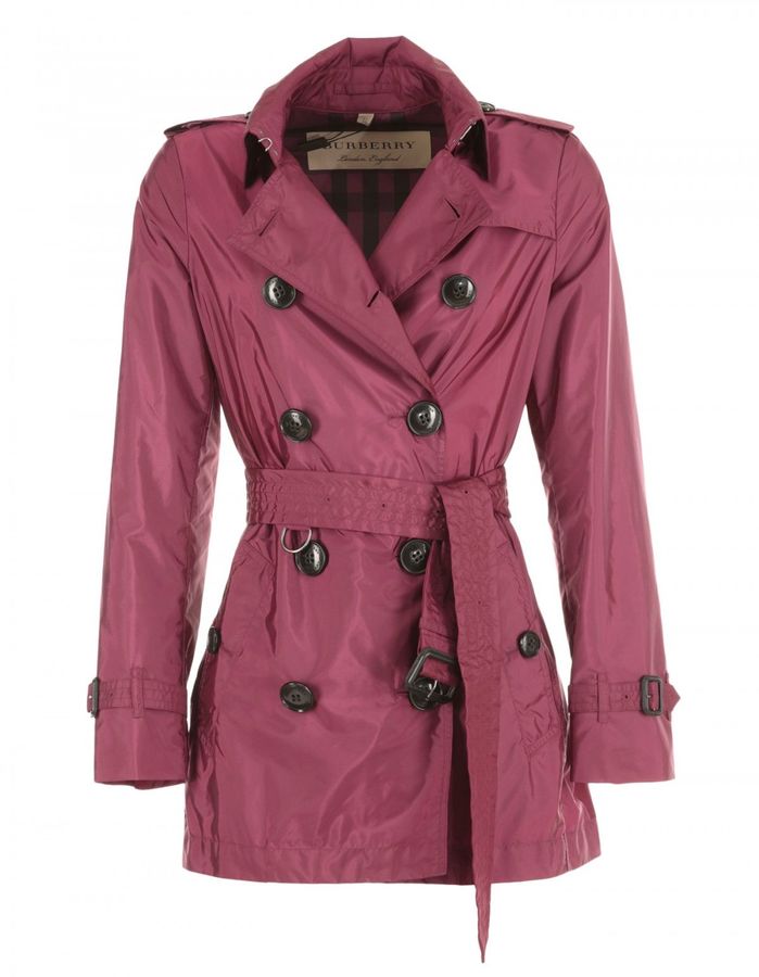 Burberry Short Trench Coat - ShopStyle