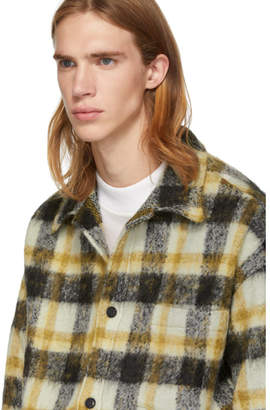 Cmmn Swdn Brown Oversized Check Sergey Shirt